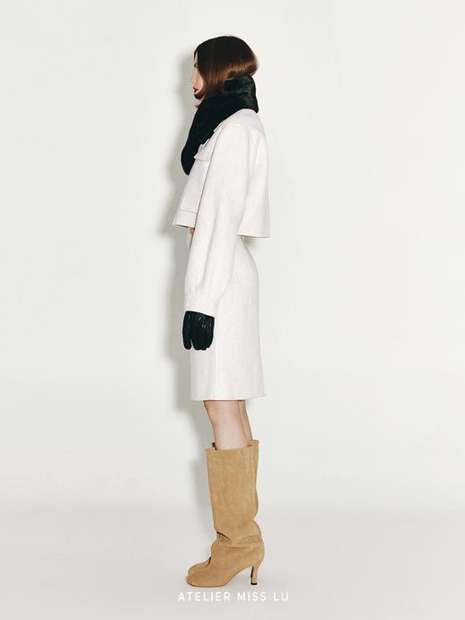 【冬日摩洛哥】冬日温暖仿皮草造型围巾 商品图1