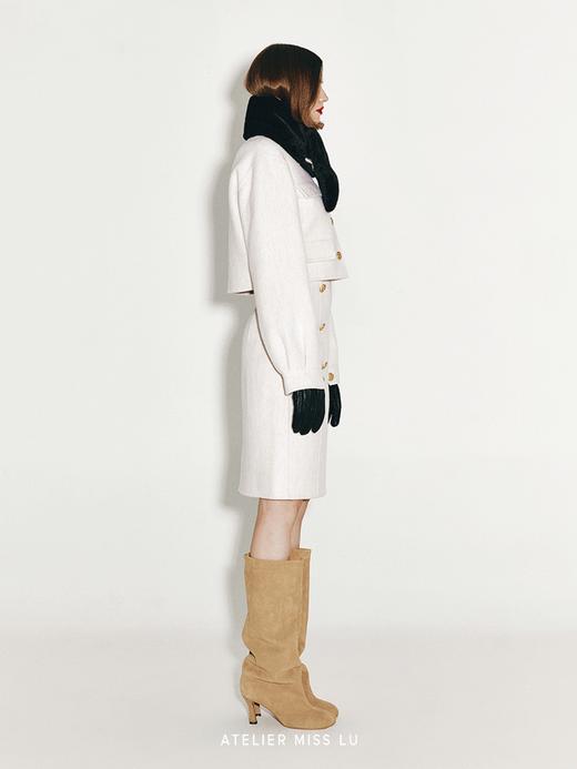 【冬日摩洛哥】冬日温暖仿皮草造型围巾 商品图2