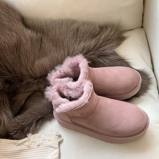 暮色粉  【 厚底款 】 UGG周冬雨同款mini迷你小V口～ 商品图2