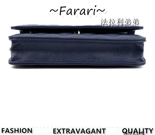 香奶奶 woc 深蓝色 原厂皮 商品图8