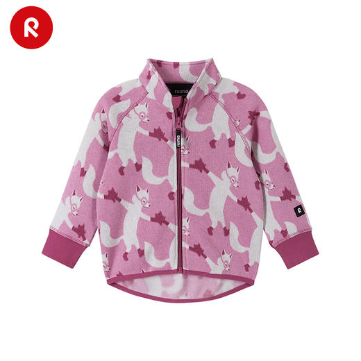 芬兰reima2024年秋冬新款男女儿童小童运动抓绒保暖针织开衫卫衣 商品图3