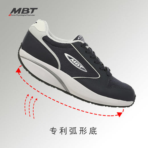 MBT足健康鞋男厚底经典休闲鞋 足弓支撑 减少足跟痛 缓震 MBT1997 商品图3