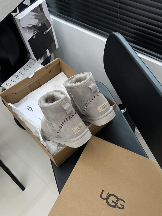 * ????. 编织皮条雪地靴 商品图1