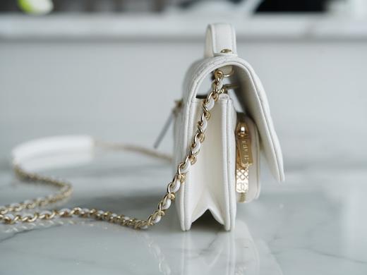 香奶奶    邮差包 白色 商品图6