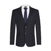 【婚礼季/毛料套西】柒牌西装套装男2025秋冬新款商务绅士黑色平驳领西服	127C71160 商品缩略图4