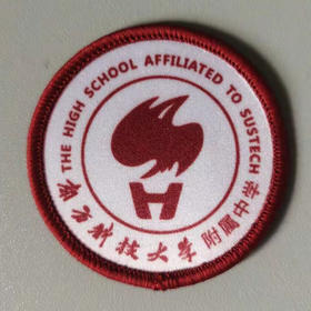 深圳南方科技大学附属中学圆形校徽（运动服）