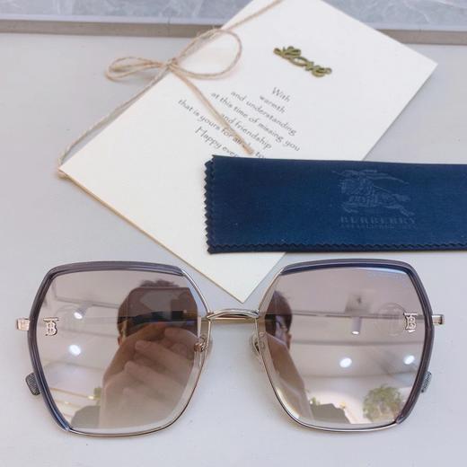 BRU 巴家 墨镜太阳镜OBE4811，半框多边形框架，超级时尚款，金属腿搭配logo，舒适有型，，男女同款可配情侣款！size:59口16-145 商品图3