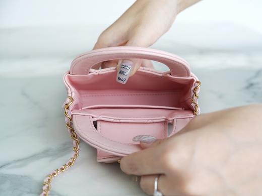香奶奶 K Kelly手柄包 浅粉色 小号超级小 商品图4