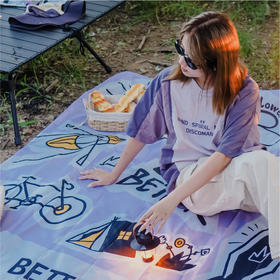 野营系列折叠轻盈野餐垫