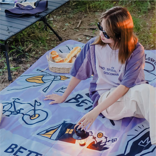 野营系列折叠轻盈野餐垫 商品图0