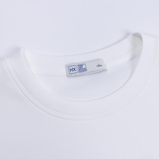 【新品上新】HX 春秋季圆领中袖T恤微宽松版型S102433147101/02 商品图11
