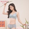 【商场同款】熳洁儿 乳胶文胸小胸聚拢中厚杯法式蕾丝舒适无钢圈内衣24701518 商品缩略图5