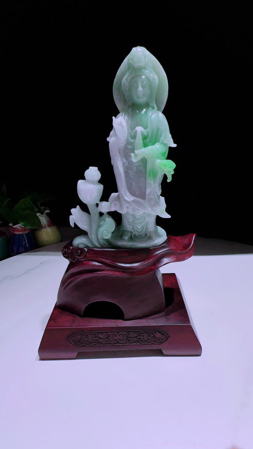 620273翡翠摆件【观音】 商品图4