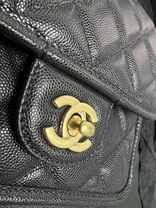 香奶奶 k 邮差豆腐包 黑金 正品皮 商品图7