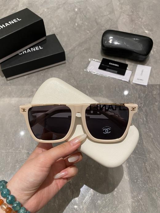 香家 墨镜 太阳眼镜 网红款 型号CH7338小红书推荐大框太阳镜尺寸：63口15-145 造型神器  上脸效果无敌 小脸小姐姐选它没错 商品图3