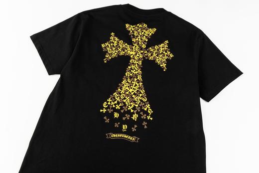 CH克家十字架印花烫钻水洗圆领短袖！ 商品图10
