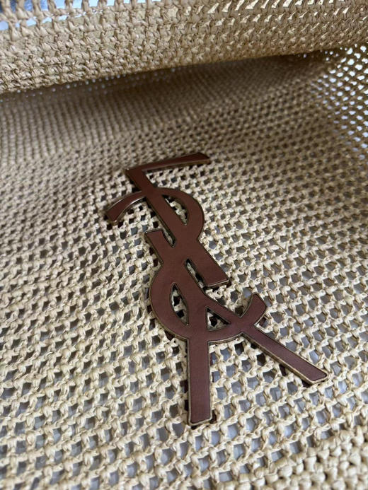 YL编织拉菲草金icare 购物袋 商品图5