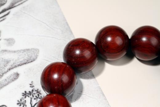 XYZT0227°印度小叶紫檀多星手串·1.8*12 商品图5