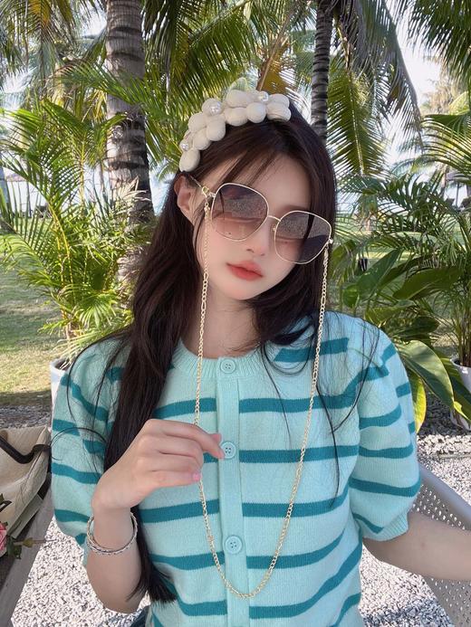 G家 MODEL:GG1089SA 方框太阳眼镜SIZE：61口15-145方形墨镜《链条?10 商品图8