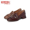 【Pikolinos】 B3F |  派高雁秋季擦色牛皮中口圆头套脚方跟乐福鞋PL243709 商品缩略图3
