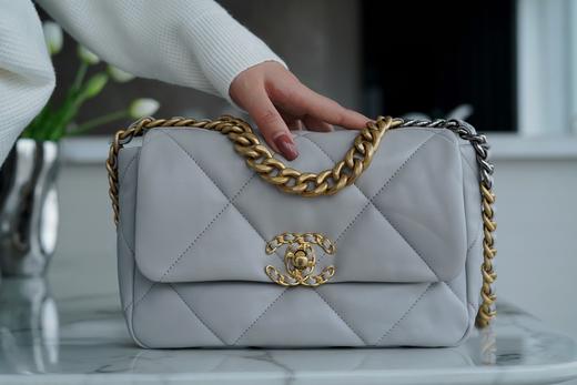 香奶奶 19Bag  秋冬新色 浅灰 商品图9