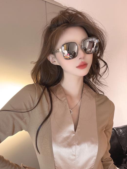 香家 墨镜 太阳眼镜 网红款 型号CH7342小红书推荐大框太阳镜尺寸：59口17-145 造型神器  上脸效果无敌 小脸小姐姐选它没错 商品图7