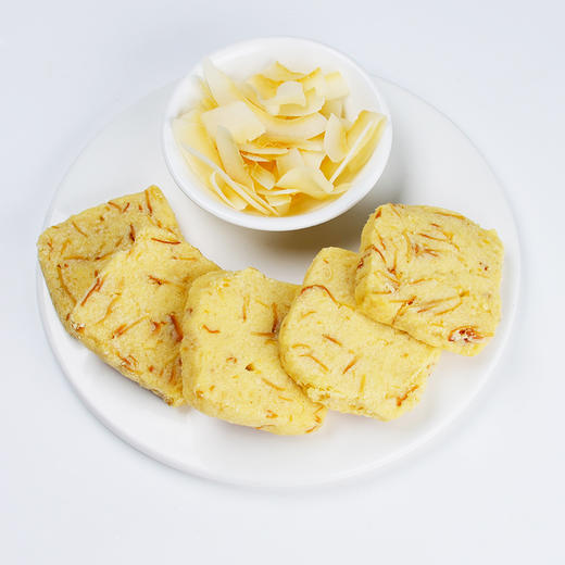耘珂纯素香橙米兰酥椰子曲奇无蛋奶曲奇儿童健康小零食 商品图6