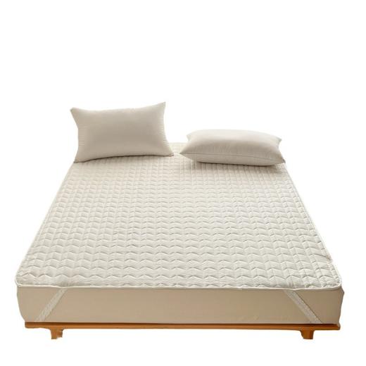 【40支绗缝夹棉床垫】夹棉床垫纯棉防滑床垫     A-5341   良品 商品图0