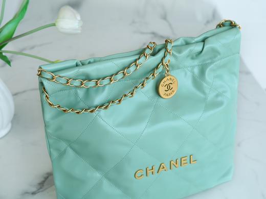 香奶奶    新款22手袋 薄荷绿正品尾皮小号 商品图6