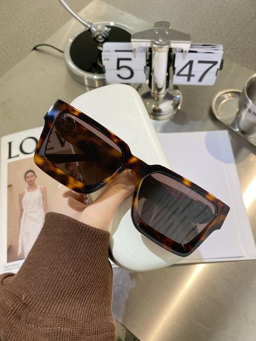 驴家  MODEL：Z1491 太阳眼镜 高端板材太阳眼镜SIZE：58口18-145男女士方形墨镜 商品图3