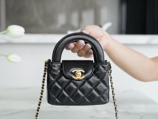 香奶奶 Kelly手柄包 黑色 小号 商品图1