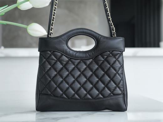 香奶奶   高级手工坊31bag mini 黑色 商品图1