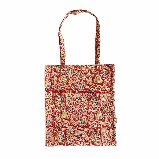 HUJI祤集轻便单肩包2号插画雕版手染布 商品图10