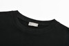 CD 24SS 1947草写植绒印花短袖（黑色） 商品缩略图2
