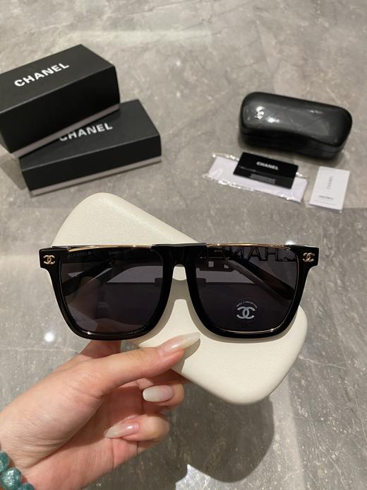 香家 墨镜 太阳眼镜 网红款 型号CH7338小红书推荐大框太阳镜尺寸：63口15-145 造型神器  上脸效果无敌 小脸小姐姐选它没错 商品图2