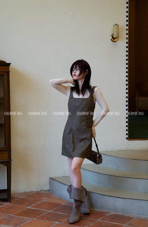 【门店同款】ENJOY秋季时光回廊背带短裙套装 159343881 商品图0