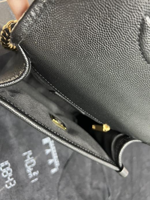 香奶奶 k 邮差豆腐包 黑金 正品皮 商品图4