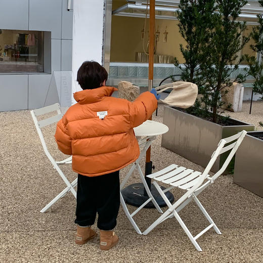 奶酪与喵儿童羽绒服秋冬季新款男女童上衣韩版白鸭绒面包服 商品图4