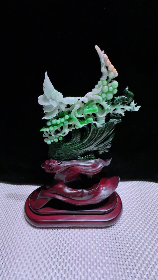 620278翡翠摆件【富贵满堂】 商品图5