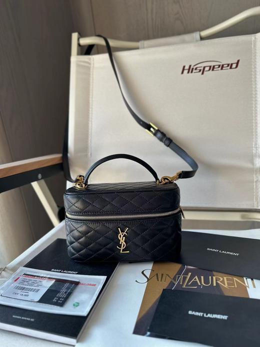 YL 新爆款羊皮革肩带手拿包化妆包到货 商品图8