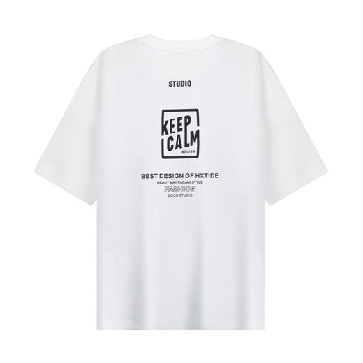 【新品上新】HX 春秋季圆领短袖T恤S102433144101/02 商品图8