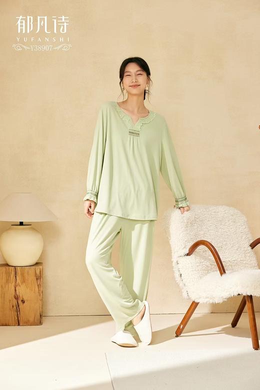 郁凡诗家居睡衣上下套Y38907 商品图2