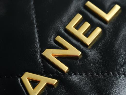 香奶奶Chanel 23S 22Mini bag 黑金 垃圾袋 商品图5