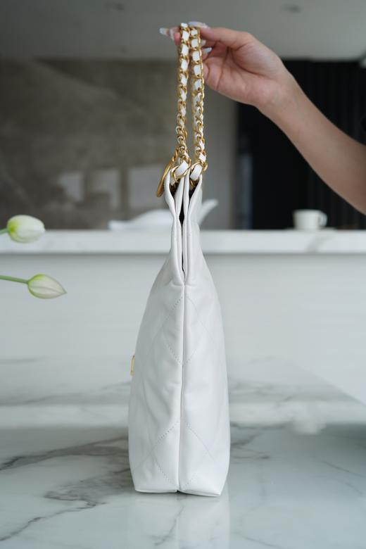 香奶奶 22bag垃圾袋    正品尾皮 中号白金 商品图4