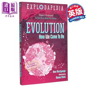 【中商原版】爆炸百科系列 进化 Explodapedia Evolution 英文原版 Ben Martynoga 科学百科 科普与科学通识