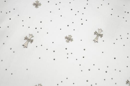 CH克家满天星十字架烫钻水洗做旧复古圆领短袖！ 【男女同款 官网热门爆款｜网红明星同款】 商品图7