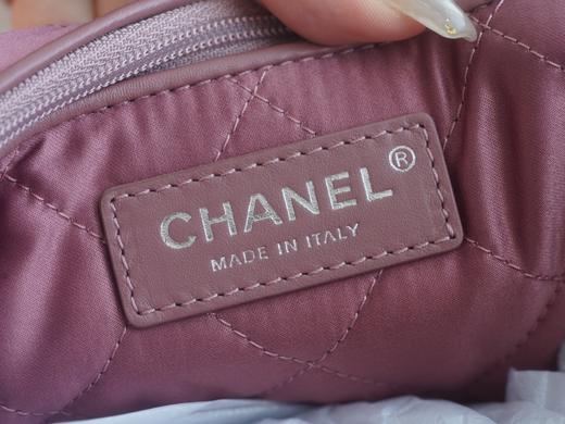 香奶奶   高级手工坊   手袋  正品尾皮 小号 玫瑰金 垃圾袋 商品图8