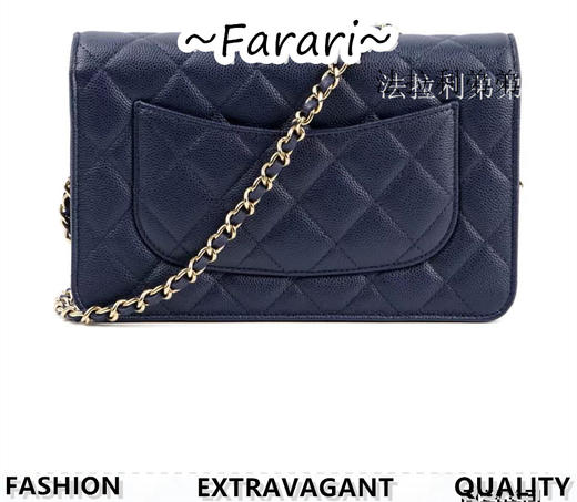 香奶奶 woc 深蓝色 原厂皮 商品图6