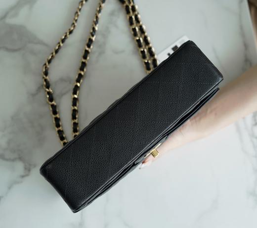 香奶奶  CF 荔枝纹 中号 黑色 商品图4