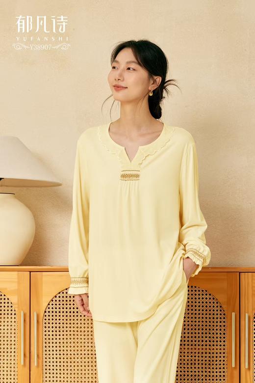 郁凡诗家居睡衣上下套Y38907 商品图7